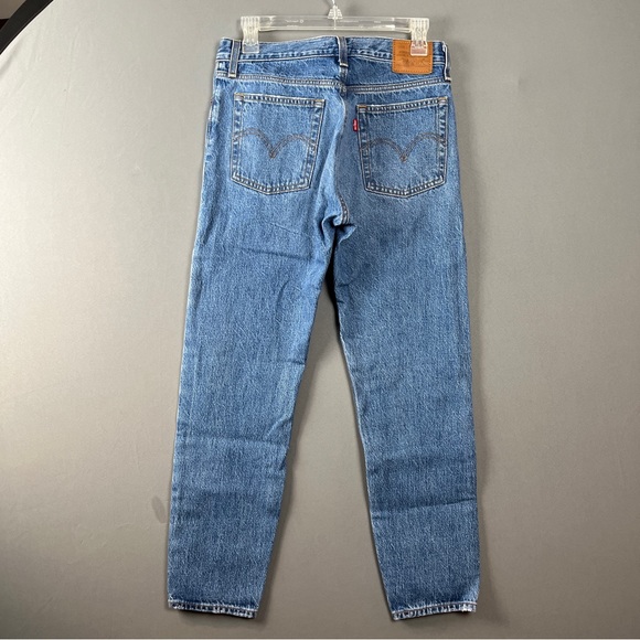 Levi’s Wedgie Fit Jeans Medium Wash 27 waist x 28 length - Picture 2 of 5